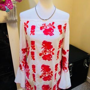 🌴🍍🌊 Nimo Boho Embroidered Dress